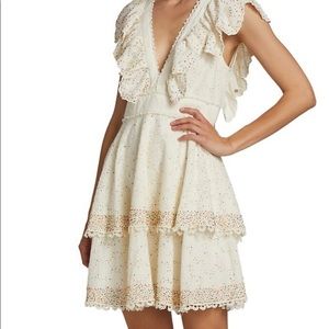 NWOT FARM Rio Beaded Dress XS